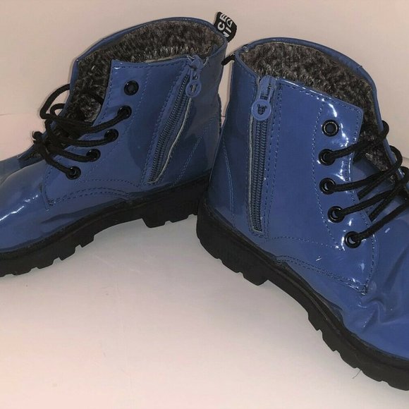 Xiu Xian Dinimigi Fashion Blue Patent Leather - Picture 1 of 4